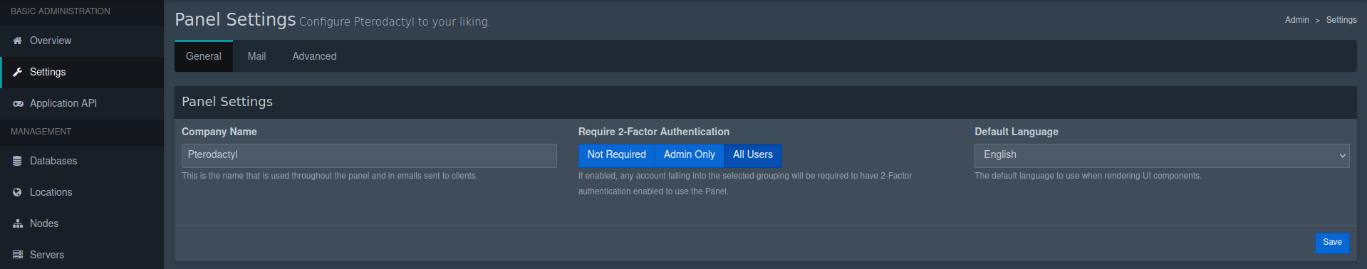 basic administration -> settings -> general -> "Require 2-Factor Authentication" to "All Users"